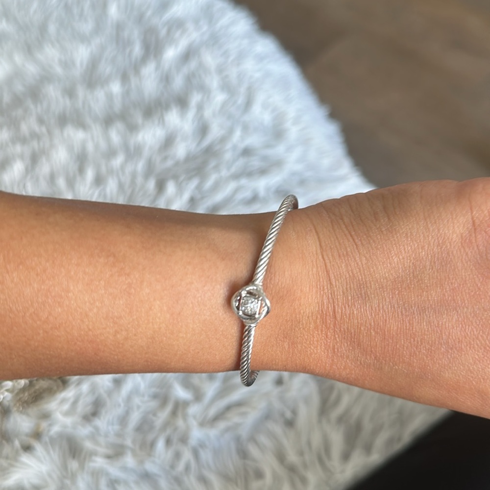 Diamond SS David Yurman bangle - Picture 3 of 5
